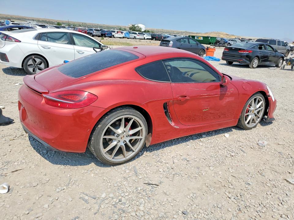 2014 Porsche VIN WP0AB2A87EK193743 COPART salvage auction — FRONT END, Ut - Salvage Certificate, sold $20,600 on 2026-07-24 (photo 3)
