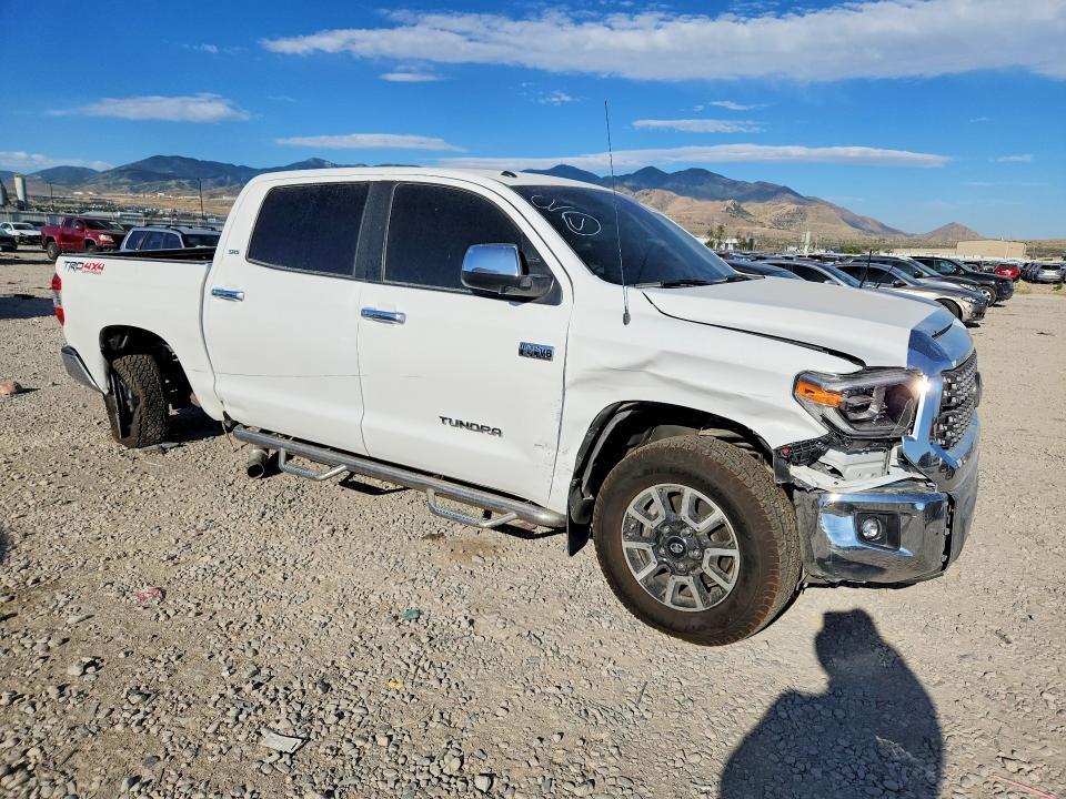 2018 Toyota Tundra VIN 5TFDY5F19JX729758 COPART salvage auction — SIDE, UT - SALVAGE CERTIFICATE, sold $14,500 on 2026-07-02 (photo 4)