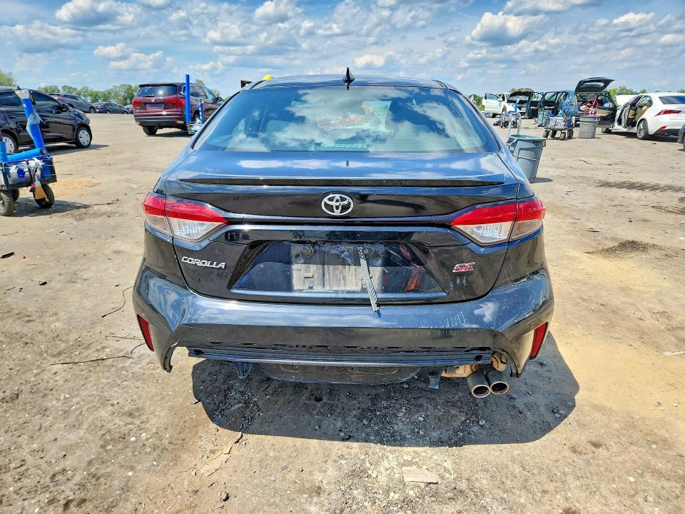 2021 Toyota VIN 5YFP4MCE2MP091995 COPART salvage auction — FRONT END, Va - Cert Of Title - Salvage, sold $3,350 on 2026-07-22 (photo 6)
