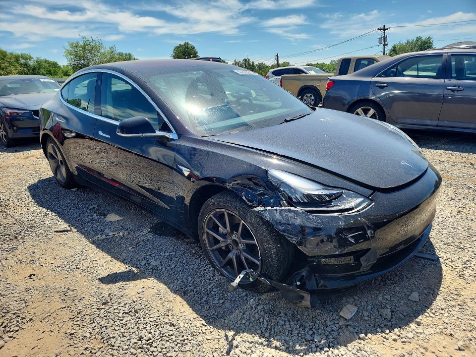 2018 Tesla Model 3 VIN 5YJ3E1EA1JF123492 COPART salvage auction — FRONT END, Nj - Cert Of Title-Salvage, sold $6,700 on 2026-07-28 (photo 4)