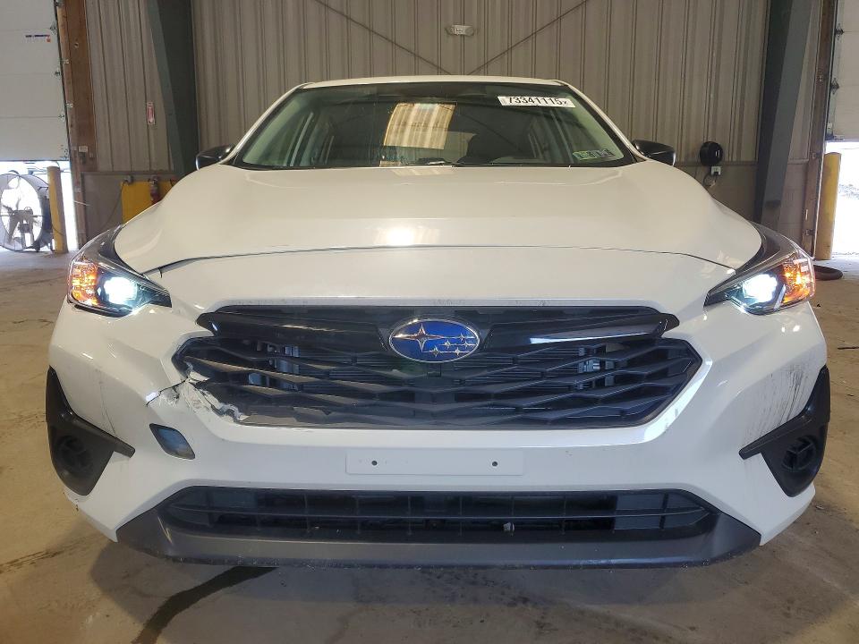 2025 Subaru Impreza VIN JF1GUABCXS8300980 COPART salvage auction — REAR END, Pa - Certificate Of Salvage, sold $1,350 on 2026-07-29 (photo 5)