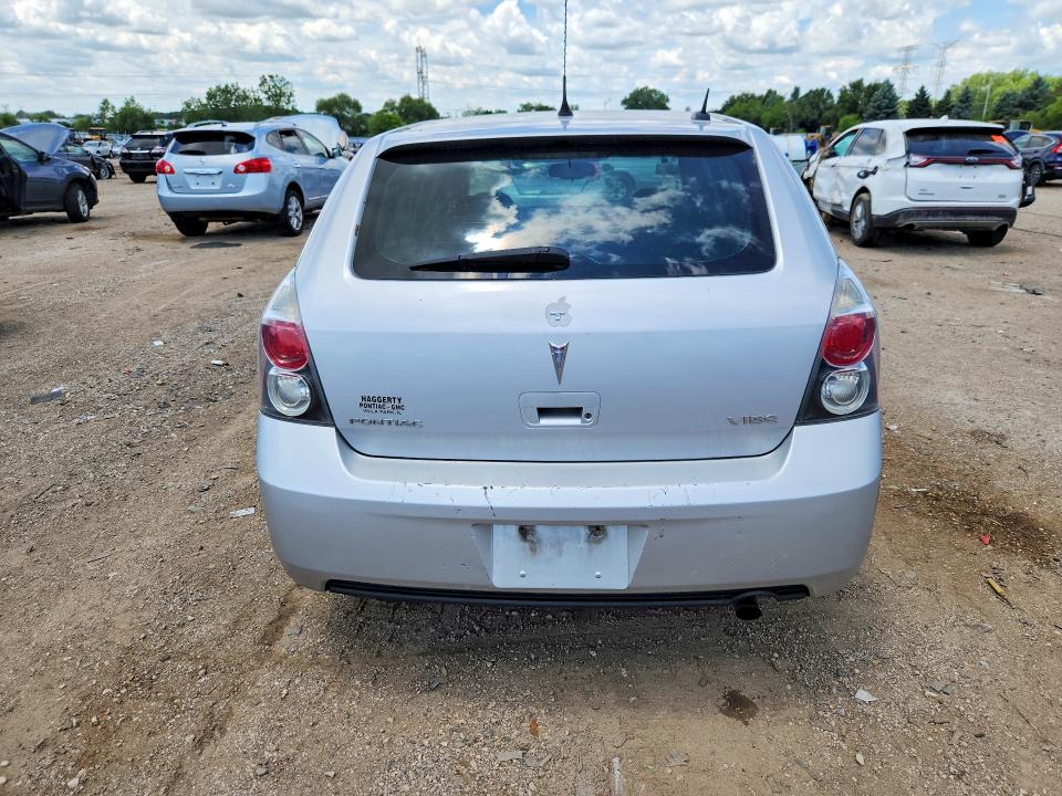 2009 Pontiac Vibe VIN 5Y2SP670X9Z443102 COPART salvage auction — FRONT END, IL - SALVAGE CERTIFICATE, sold $350 on 2026-07-28 (photo 6)