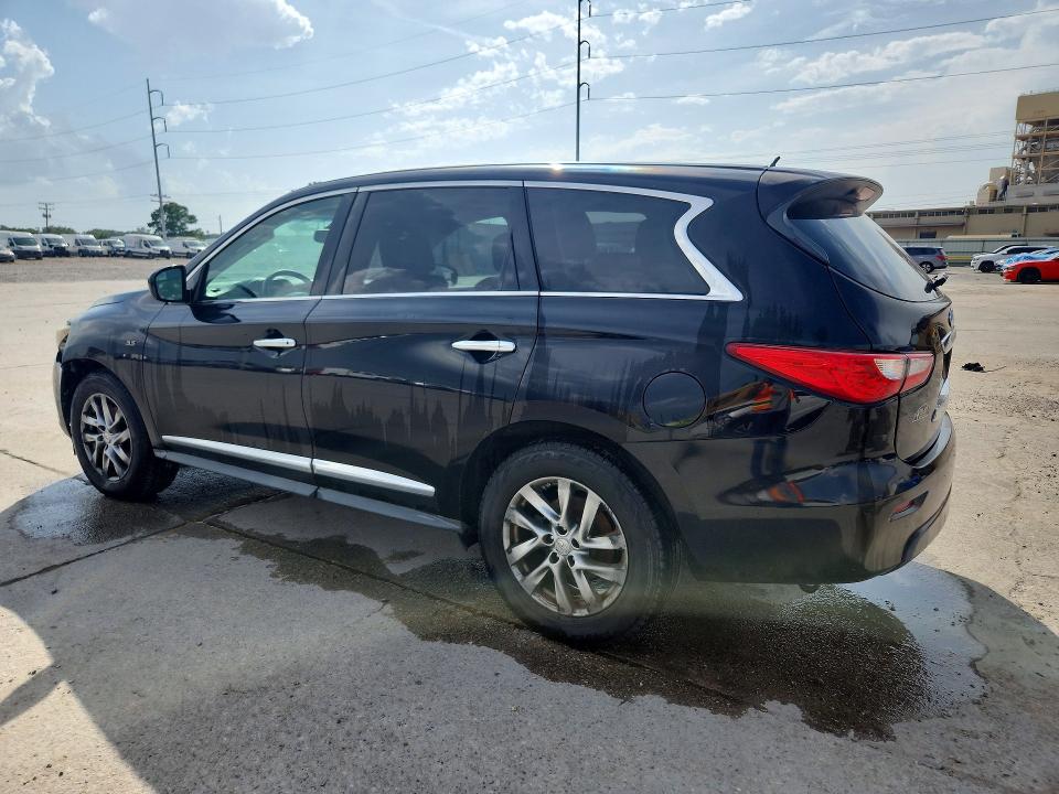 2015 Infiniti Qx60 VIN 5N1AL0MNXFC500512 COPART salvage auction — WATER/FLOOD, La - Certificate Of Destruction, sold $500 on 2026-07-22 (photo 2)