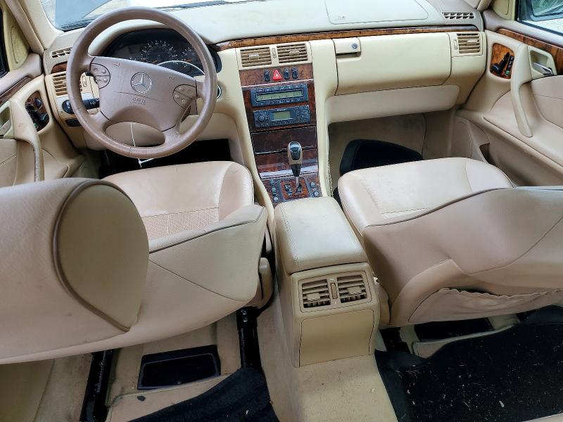 2001 Mercedes-benz E-klasse VIN WDBJF65JX1B309079 COPART salvage auction — MINOR DENT/SCRATCHES, Md - Parts Only-No Title Letter, sold $125 on 2026-07-28 (photo 8)