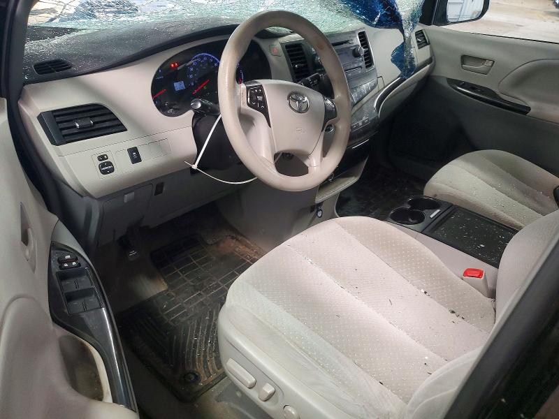 2014 Toyota VIN 5TDKK3DC3ES523087 COPART salvage auction — ROOF, Mn - Cert Of Title-Salvage, sold $1,750 on 2026-07-02 (photo 8)