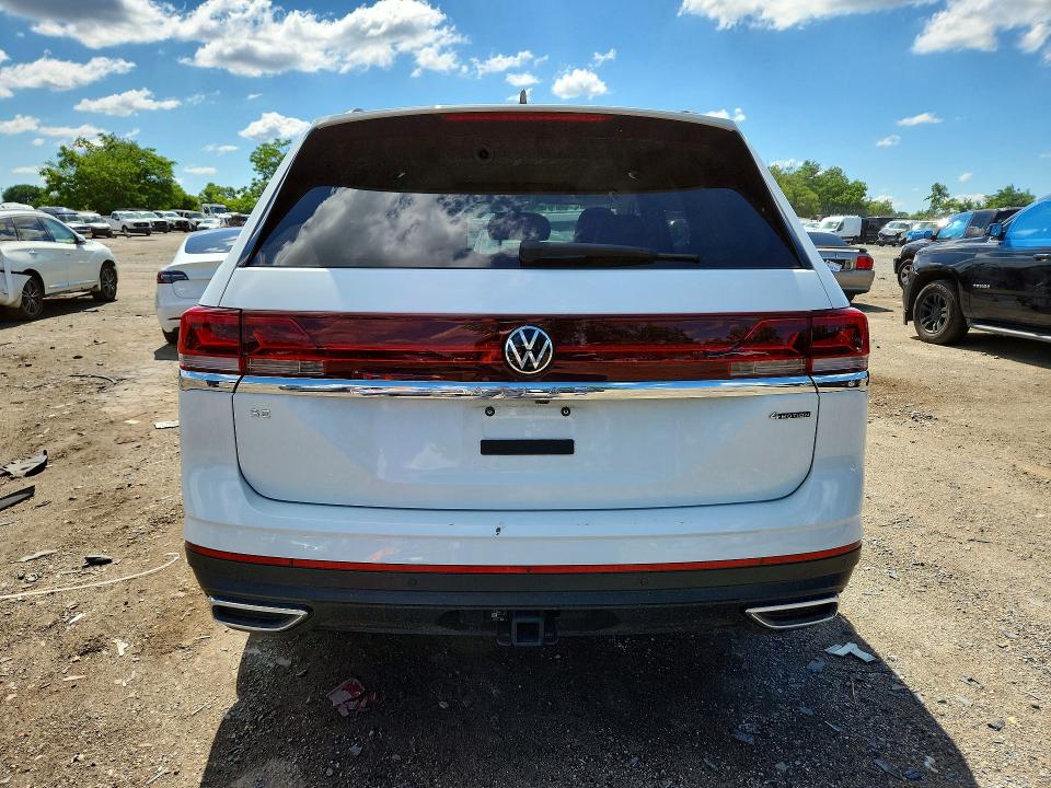 2025 Volkswagen Atlas VIN 1V2KR2CA5SC574415 COPART salvage auction — FRONT END, Fl - Certificate Of Destruction, sold $16,300 on 2026-07-30 (photo 6)