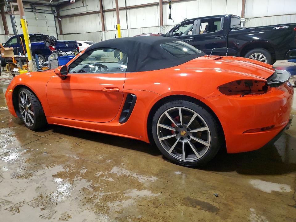 2017 Porsche VIN WP0CB2A87HS241481 COPART salvage auction — REAR END, Pa - Certificate Of Salvage, sold $32,250 on 2026-07-07 (photo 2)