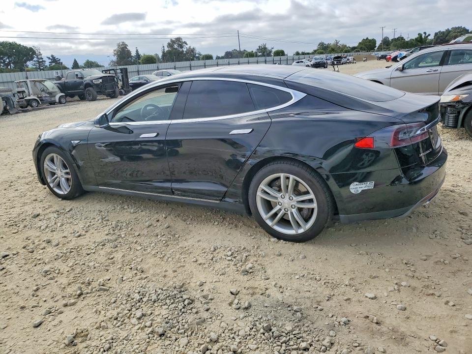 2014 Tesla VIN 5YJSA1H19EFP35397 COPART salvage auction — SIDE, Ca - Salvage Certificate, sold $2,000 on 2026-07-09 (photo 2)