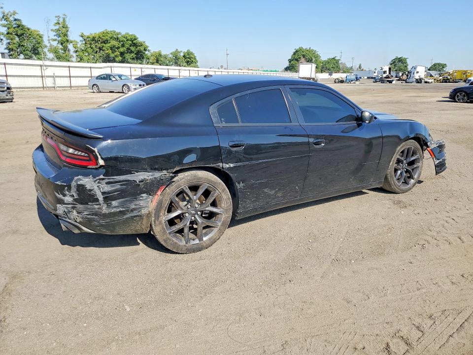 2021 Dodge Charger VIN 2C3CDXBG9MH653260 COPART salvage auction — FRONT END, Ca - Salvage Certificate, sold $3,250 on 2026-07-31 (photo 3)