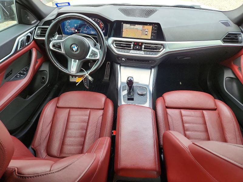 2022 BMW M4 VIN WBA13AW0XNFM45758 COPART salvage auction — UNDERCARRIAGE, Tx - Salvage Vehicle Title, sold $14,000 on 2026-07-23 (photo 8)