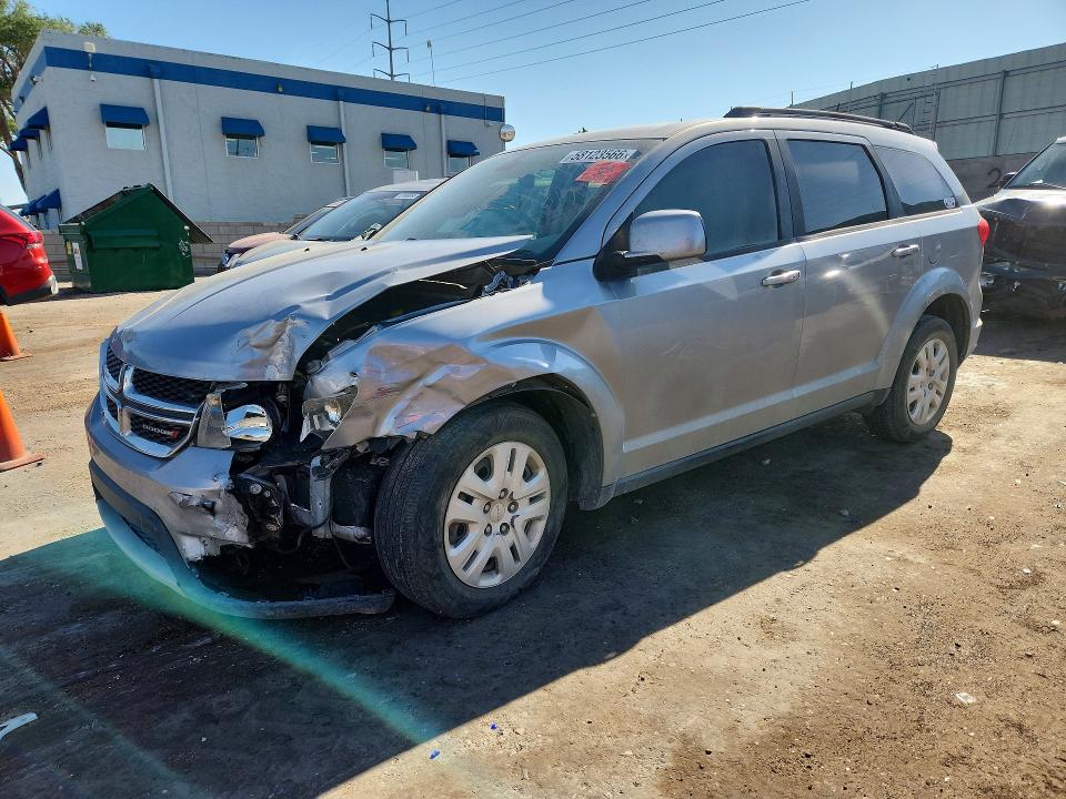 2018 Dodge VIN 3C4PDCBG4JT525176 COPART salvage auction — FRONT END, Nm - Cert Of Title-Salvage, sold $425 on 2026-07-23 (photo 1)