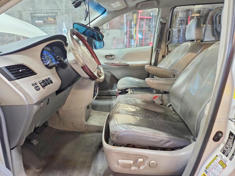2011 Toyota Sienna VIN 5TDDK3DC7BS011837 COPART salvage auction — FRONT END, NY - MV-907A SALVAGE CERTIFICATE, sold $2,150 on 2026-07-13 (photo 7)