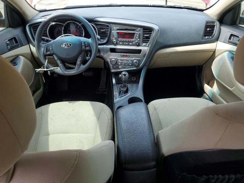 2013 Kia VIN 5XXGM4A76DG189358 COPART salvage auction — FRONT END, Md - Cert Of Salvage > 75% Damage, sold $325 on 2026-07-28 (photo 8)