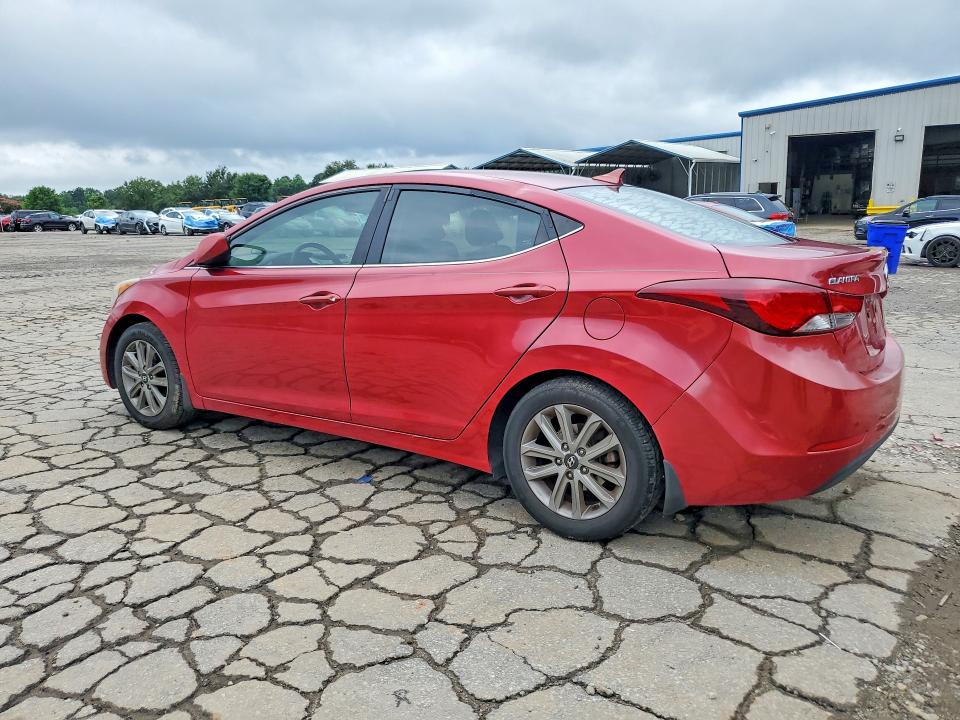 2015 Hyundai Elantra VIN KMHDH4AE0FU299188 COPART salvage auction — SIDE, GA - CERT OF TITLE-SALVAGE, sold $2,250 on 2026-07-24 (photo 2)