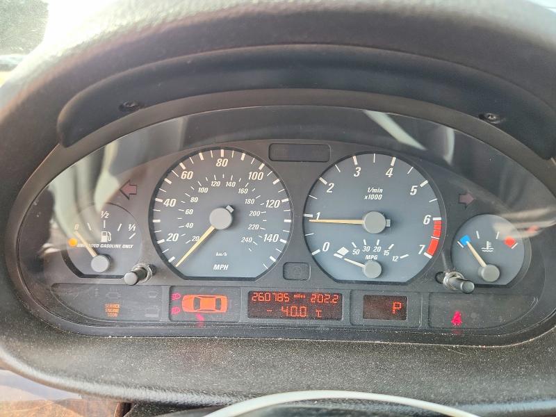 2000 BMW 3 series VIN WBABM3341YJN88233 COPART salvage auction — FRONT END, AL - CERT OF TITLE-SALVAGE TITLE, sold $275 on 2026-07-15 (photo 9)