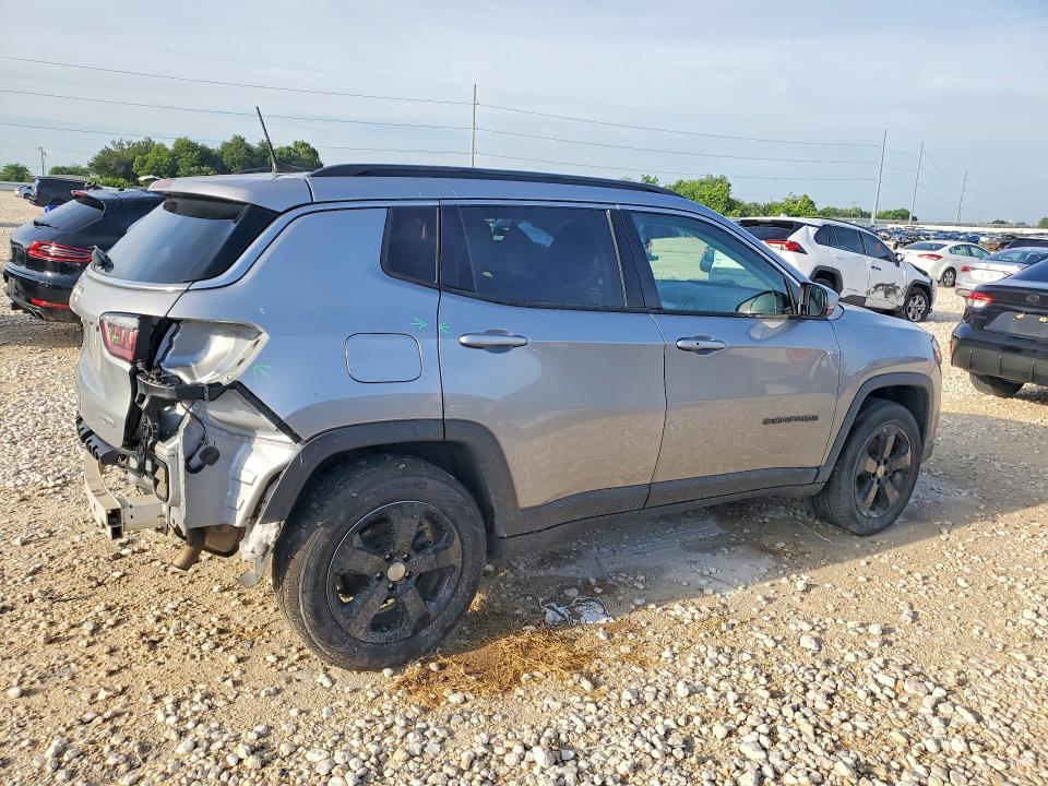2019 Jeep Compass VIN 3C4NJDBB9KT672203 COPART salvage auction — REAR END, Tx - Salvage Vehicle Title, sold $3,150 on 2026-07-09 (photo 3)