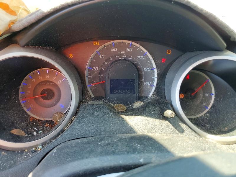 2013 Honda Fit VIN JHMGE8H38DC023039 COPART salvage auction — ROLLOVER, Ga - Bill Of Sale - Parts Only, sold $325 on 2026-07-16 (photo 9)