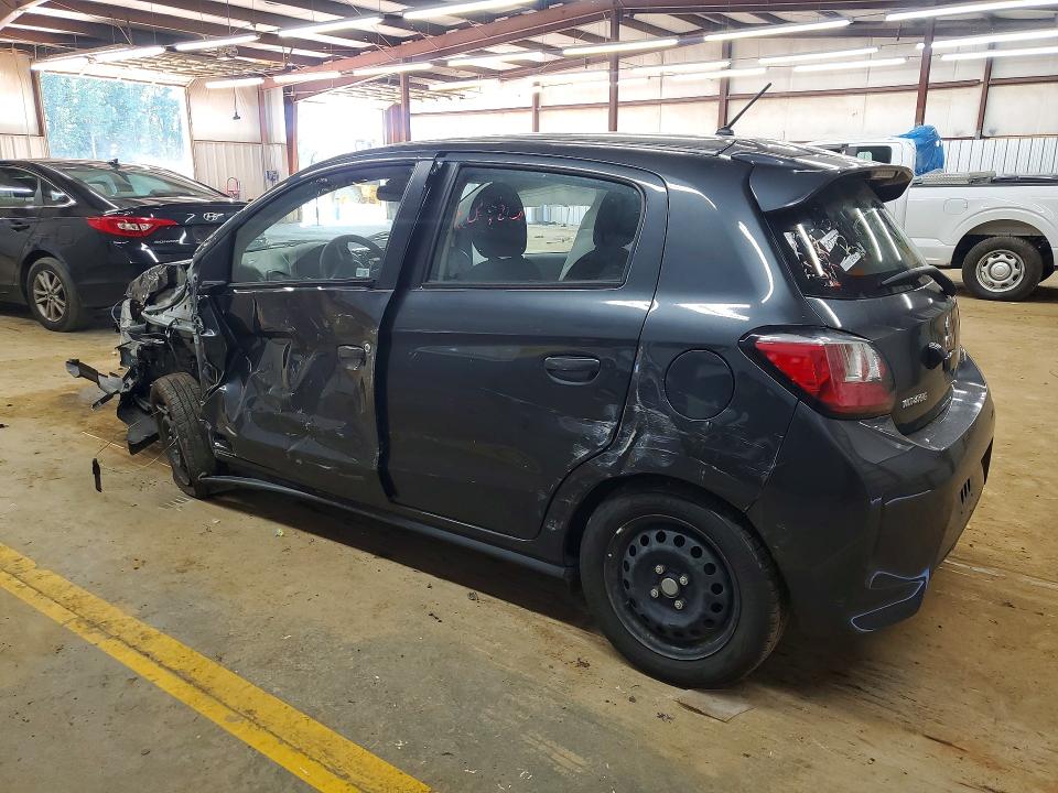 2024 Mitsubishi Mirage VIN ML32AUHJ7RH021018 COPART salvage auction — FRONT END, Fl - Dlr Only Cert Of Destruction, sold $1,500 on 2026-07-08 (photo 2)