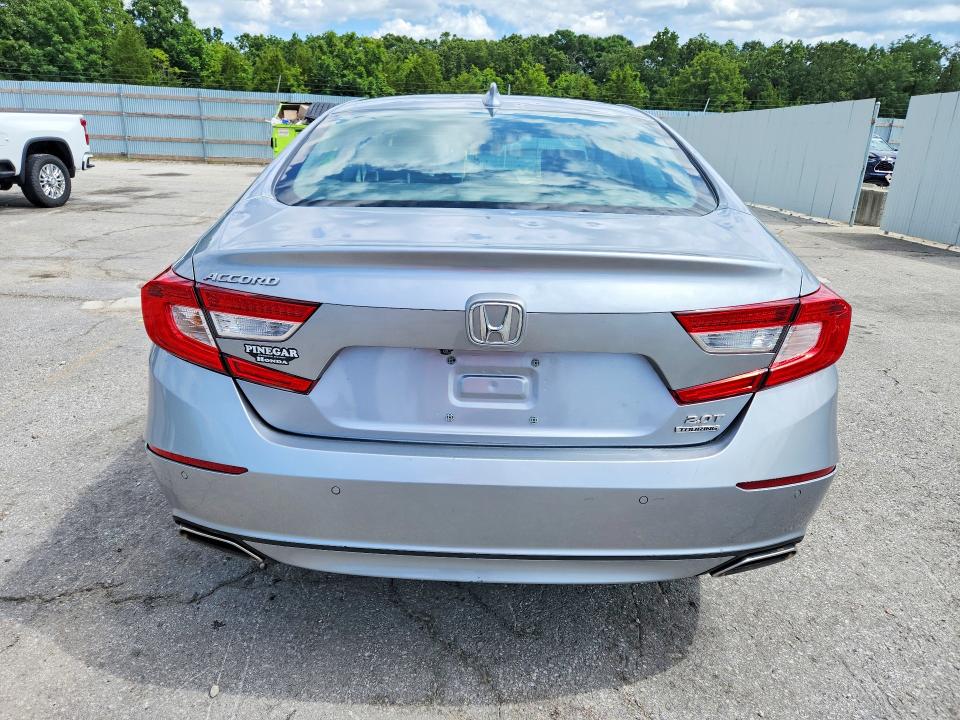 2020 Honda Accord VIN 1HGCV2F97LA031326 COPART salvage auction — HAIL, Mo - Salvage Certificate Of Title, sold $11,000 on 2026-08-03 (photo 6)