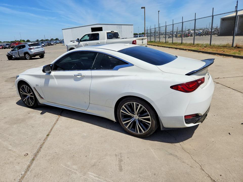 2018 Infiniti Q60 VIN JN1CV7EKXJM200656 COPART salvage auction — SIDE, Ca - Salvage Certificate, sold $6,500 on 2026-07-20 (photo 2)