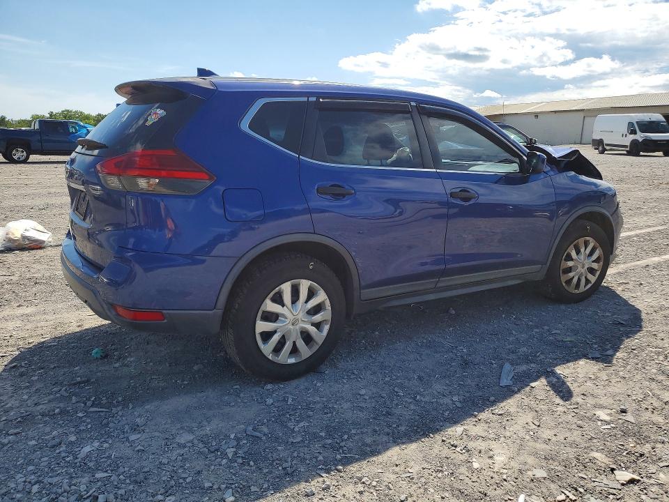 2017 Nissan Rogue VIN KNMAT2MT8HP554546 COPART salvage auction — FRONT END, Tn - Salvage Certificate, sold $425 on 2026-07-09 (photo 3)