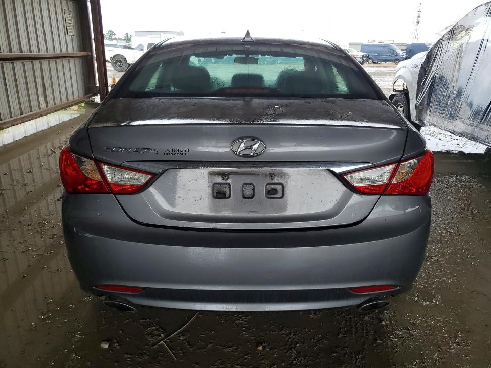 2011 Hyundai Sonata VIN 5NPEC4ACXBH019318 COPART salvage auction — FRONT END, Tx - Salvage Vehicle Title, sold $700 on 2026-07-17 (photo 6)