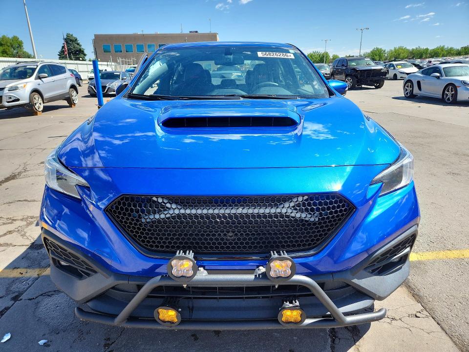 2022 Subaru Wrx VIN JF1VBAL60N9023647 COPART salvage auction — SIDE, CO - PUBLIC - SALVAGE TITLE, sold $1,100 on 2026-07-27 (photo 5)