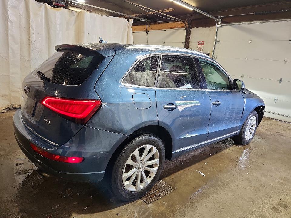 2015 Audi Q5 VIN WA1CFAFP6FA087759 COPART salvage auction — FRONT END, PA - CERTIFICATE OF SALVAGE, sold $1,950 on 2026-07-02 (photo 3)