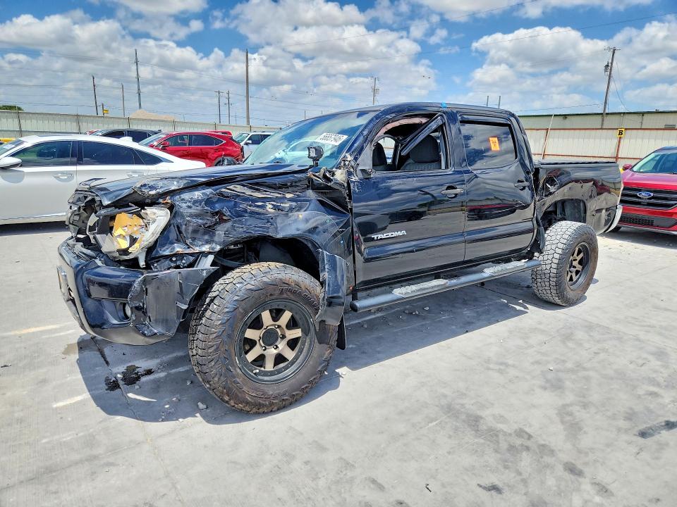 2015 Toyota Tacoma VIN 5TFJU4GN5FX081949 COPART salvage auction — SIDE, Tx - Salvage Vehicle Title, sold $2,550 on 2026-07-21 (photo 1)