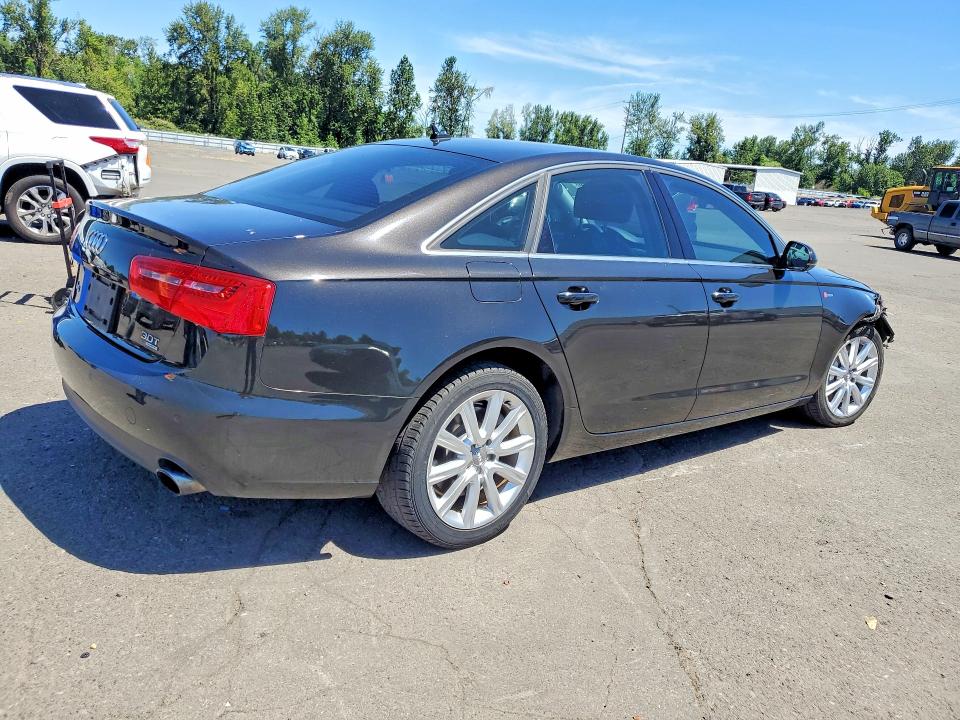 2014 Audi VIN WAUFGAFC6EN093787 COPART salvage auction — FRONT END, Or - Salvage Title Certificate, sold $5,600 on 2026-07-15 (photo 3)
