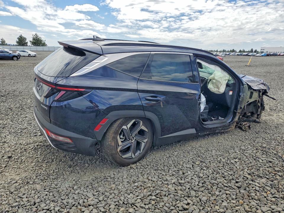 2024 Hyundai Tucson VIN KM8JECD17RU165250 COPART salvage auction — ALL OVER, WA - BILL OF SALE, sold $1,750 on 2026-07-29 (photo 3)