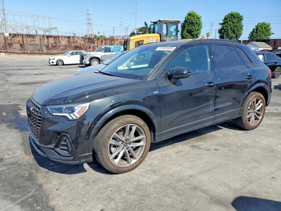 2024 Audi Q3 VIN WA1DECF3XR1098476 COPART salvage auction — SIDE, Ca - Salvage Certificate, sold $13,600 on 2026-07-15 (photo 1)