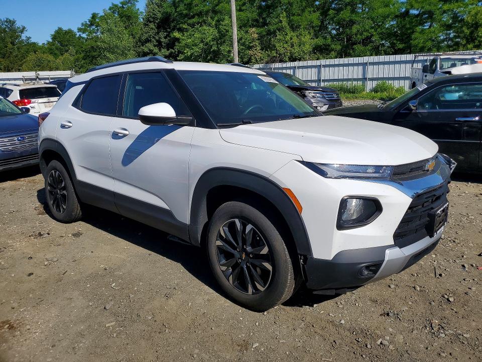 2022 Chevrolet Trailblazer VIN KL79MRSL4NB046303 COPART salvage auction — FRONT END, Nj - Cert Of Title-Salvage, sold $4,850 on 2026-07-15 (photo 4)