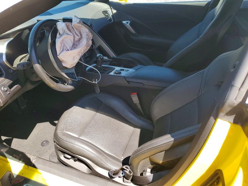 2019 Chevrolet Corvette stingray VIN 1G1YA2D77K5122467 COPART salvage auction — FRONT END, Ny - Mv-907A Salvage Certificate, sold $12,100 on 2026-07-14 (photo 7)