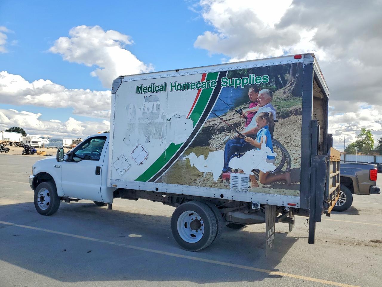 2003 Ford F-550 Super Duty VIN 1FDAF56S03EB73335 COPART salvage auction — Front End, ID - CERTIFICATE OF TITLE, sold $1,200 on 2026-06-30 (photo 2)