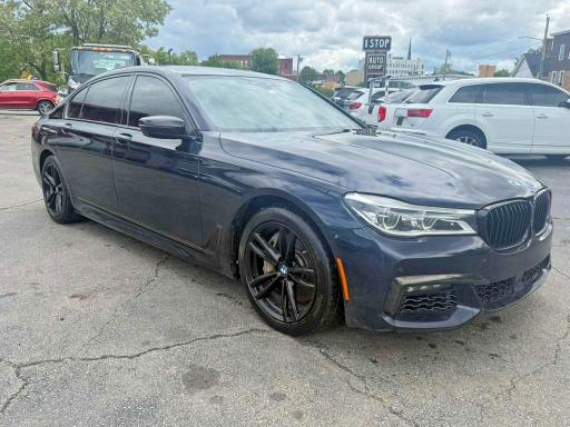 2018 BMW 7er VIN WBA7F2C55JB238705 COPART salvage auction — MINOR DENT/SCRATCHES, Mi - Certificate Of Title (P), sold $12,300 on 2026-07-14 (photo 4)