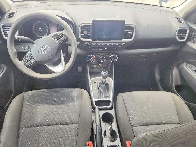 2022 Hyundai Venue VIN KMHRB8A3XNU202820 COPART salvage auction — FRONT END, Tx - Certificate Of Title, sold $90 on 2026-07-28 (photo 8)