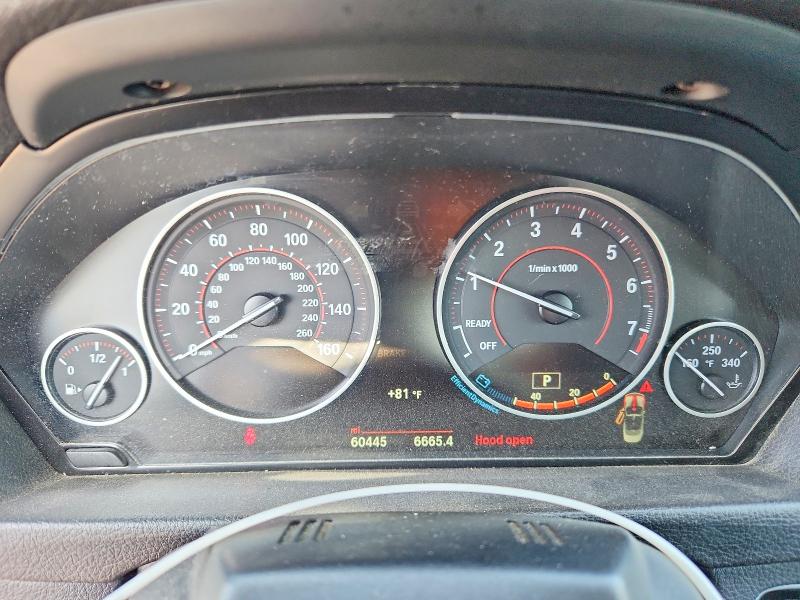 2017 BMW 4er VIN WBA4U1C54H5A15800 COPART salvage auction — FRONT END, Pa - Certificate Of Salvage, sold $11,800 on 2026-07-14 (photo 9)
