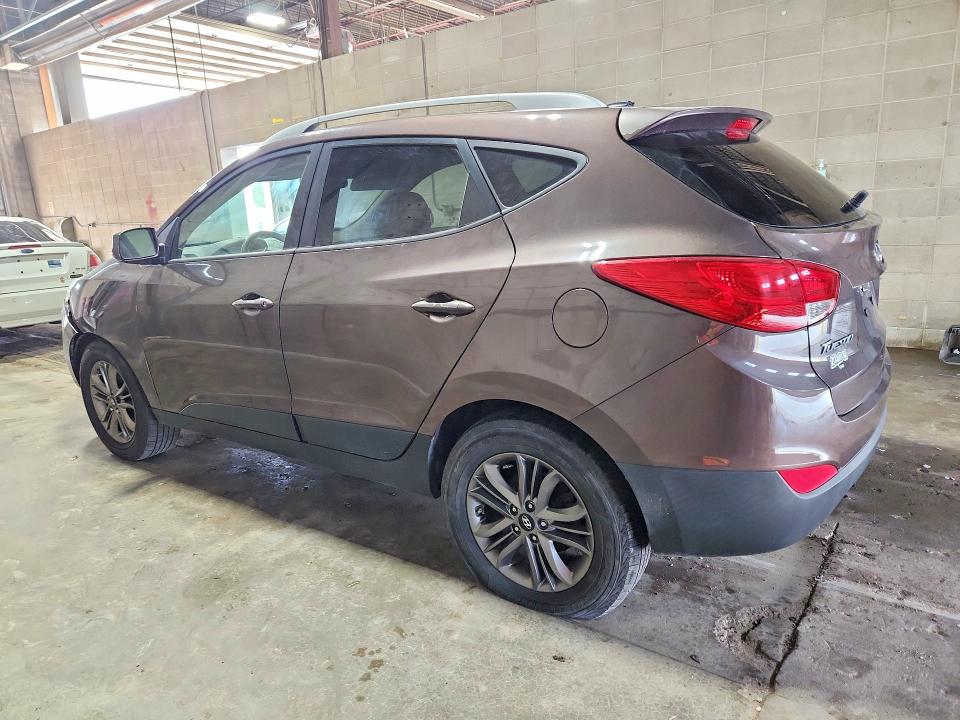 2015 Hyundai Tucson VIN KM8JUCAG1FU030093 COPART salvage auction — FRONT END, Va - Certificate Of Title, sold $1,900 on 2026-07-28 (photo 2)