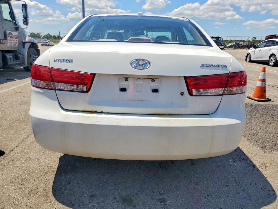 2008 Hyundai Sonata VIN 5NPET46CX8H397902 COPART salvage auction — FRONT END, Oh - Cert Of Title-Salvage, sold $225 on 2026-07-08 (photo 6)