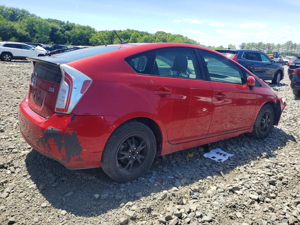 2014 Toyota Prius VIN JTDKN3DU8E1752586 COPART salvage auction — FRONT END, Salvage Title, sold $925 on 2026-07-15 (photo 3)