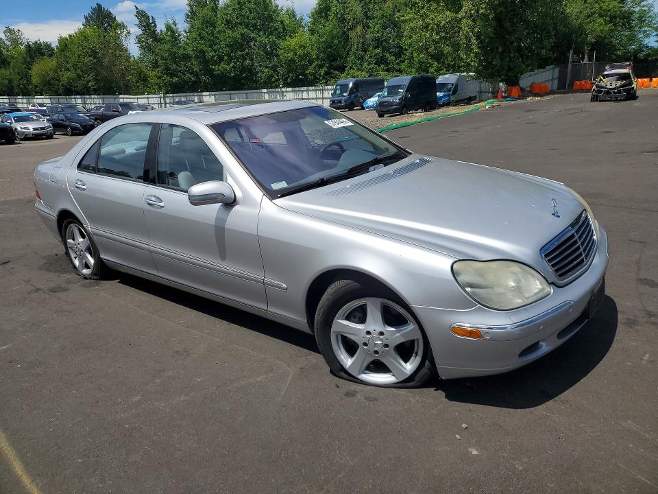 2002 Mercedes-benz VIN WDBNG75J12A286612 COPART salvage auction — FRONT END, Or - Salvage Title Certificate, sold $125 on 2026-07-27 (photo 4)
