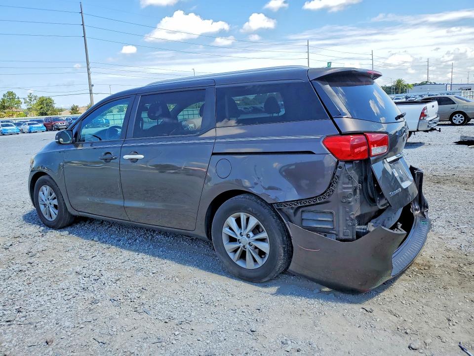2015 Kia VIN KNDMB5C16F6066118 COPART salvage auction — REAR END, Fl - Cert Of Title Slvg Rebuildable, sold $1,050 on 2026-07-10 (photo 2)