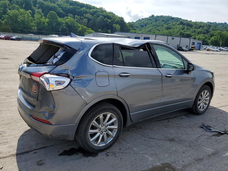 2020 Buick Envision VIN LRBFX2SA7LD012567 COPART salvage auction — ROOF, Pa - Certificate Of Salvage, sold $3,000 on 2026-07-02 (photo 3)