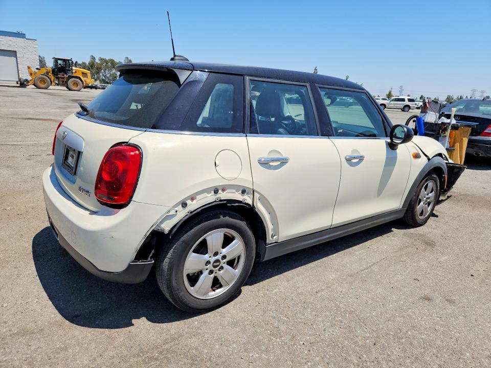 2015 Mini Cooper VIN WMWXS5C55FT827235 COPART salvage auction — FRONT END, Ca - Salvage Certificate, sold $775 on 2026-07-07 (photo 3)