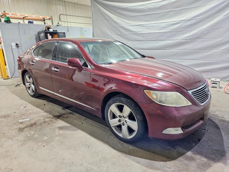 2009 Lexus Ls 460 VIN JTHBL46F895087552 COPART salvage auction — FRONT END, Fl - Cert Of Title Slvg Rebuildable, sold $525 on 2026-07-02 (photo 4)