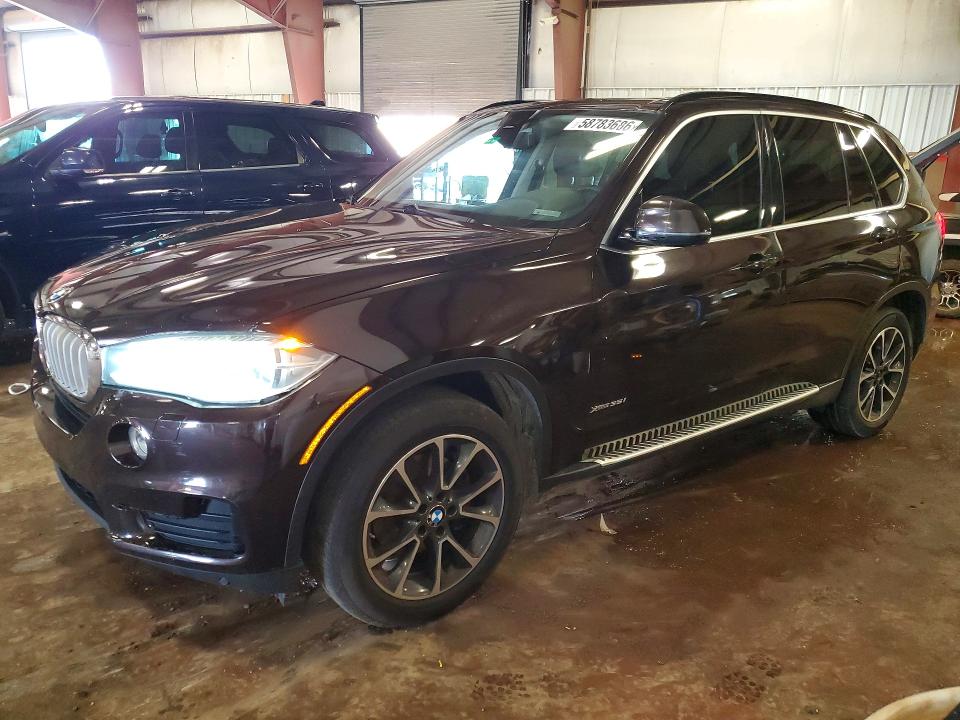 2016 BMW X5 VIN 5UXKR0C55G0P19940 COPART salvage auction — FRONT END, MI - CERTIFICATE OF TITLE, sold $3,050 on 2026-07-06 (photo 1)