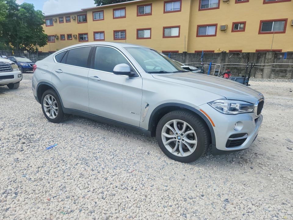 2016 BMW X6 VIN 5UXKU0C53G0F92607 COPART salvage auction — FRONT END, Fl - Cert Of Title Slvg Rebuildable, sold $8,400 on 2026-07-10 (photo 4)
