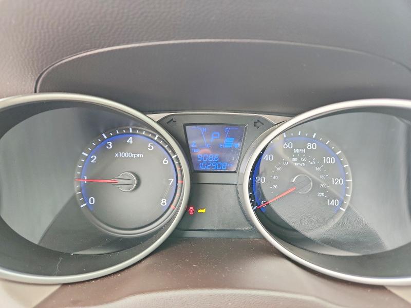 2013 Hyundai VIN KM8JU3AC8DU579963 COPART salvage auction — FRONT END, Ok - Cert Of Title-Salvage, sold $2,350 on 2026-07-15 (photo 9)