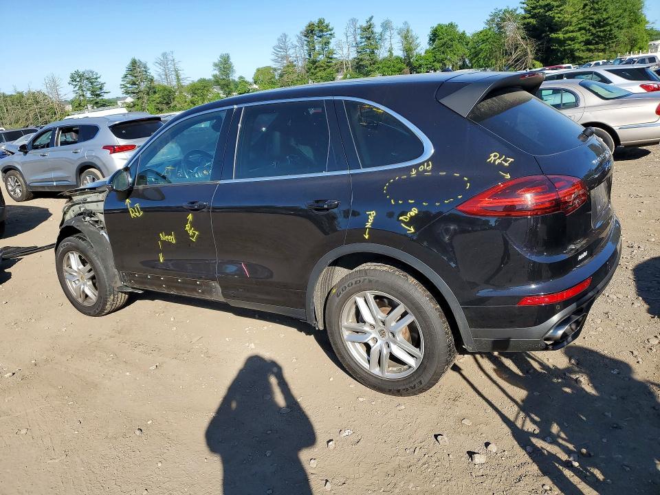 2016 Porsche Cayenne VIN WP1AA2A24GLA04508 COPART salvage auction — FRONT END, Md - Cert Of Salvage > 75% Damage, sold $4,400 on 2026-07-20 (photo 2)